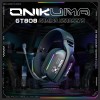 跨境新品ONIKUMA GT808 无线游戏耳麦主动降噪头戴式蓝牙耳机2.4G