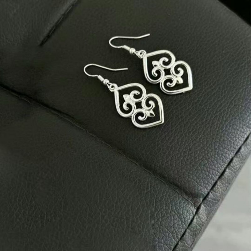 民族风哈萨克元素耳环复古简约经典设计小众精致高级感百搭耳饰