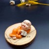 小和尚禅意摆饰四不功夫小沙弥车载办公桌装饰花盆桌面摆件入户门