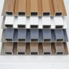 户外塑木外墙长城板凹凸型共挤防腐防水庭院围栏格栅外墙装饰吊顶