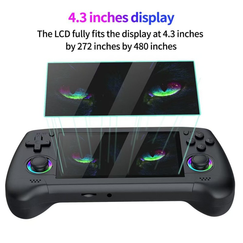 跨境爆款M30掌上游戏机开源掌机大型3D双摇杆PSP游戏街机电视连接