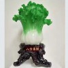 八方来财玉白菜福气酒柜摆件高级感树脂发财工艺品开业乔迁礼品