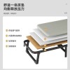 单人午休折叠床成人折叠床办公室午睡神器可移动便携式四折午休床