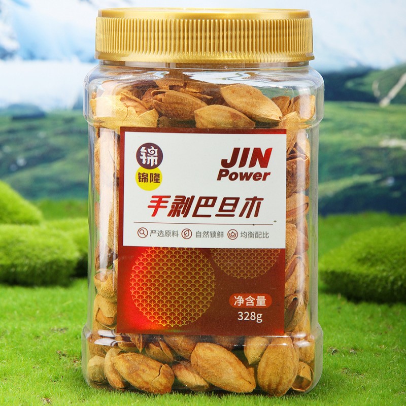 锦隆牛奶手剥巴旦木328g干果NP扁桃仁孕妇坚果休闲零食2025新货