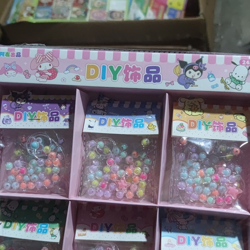 DIY饰品手链手工制作手串珠女孩系列手环小卖部学校流行玩具批发