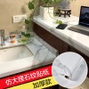 跨境厂家批发自粘仿大理石纹贴纸防水防油耐高温厨房家具翻新壁纸