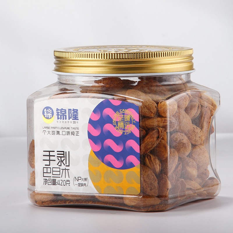 锦隆手剥巴旦木扁桃仁杏仁干果大颗坚果炒货解馋零食休闲食品小吃