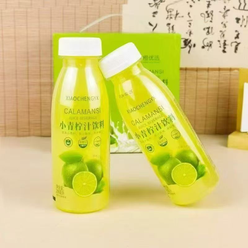 小青柠汁300ml柠檬水网红饮料柠檬果味青柠解渴饮品酸甜解腻批发