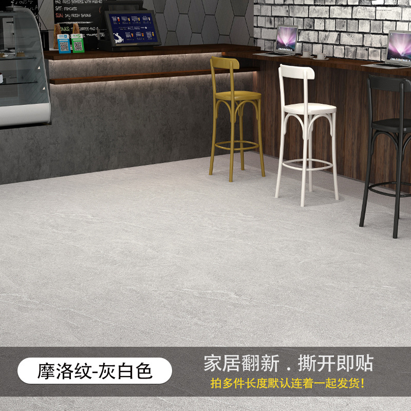 跨境墙纸复古工业风自粘防水壁纸卧室店铺装修壁纸防水可擦洗贴纸