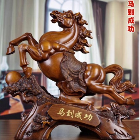 加工定制木纹金龙鱼树脂酒柜摆件高级感发财乔迁礼物装饰工艺品