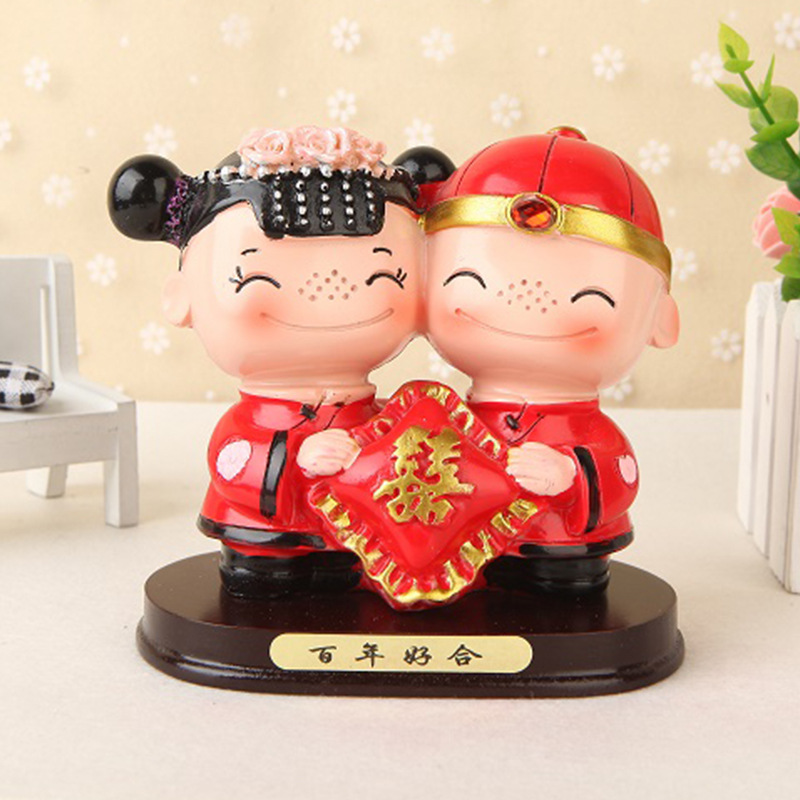 中式结婚礼品送人闺蜜新娘礼物实用创意装饰新婚房间布置桌上摆件