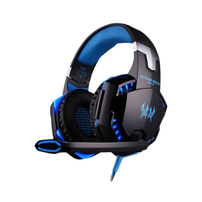 跨境 KOTION EACH/因卓 G2000 RGB光带麦电脑耳机 有线耳机 PS4