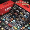 儿童合金小汽车模型仿真玩具车赛车礼盒收纳套装男孩宝宝1-3岁
