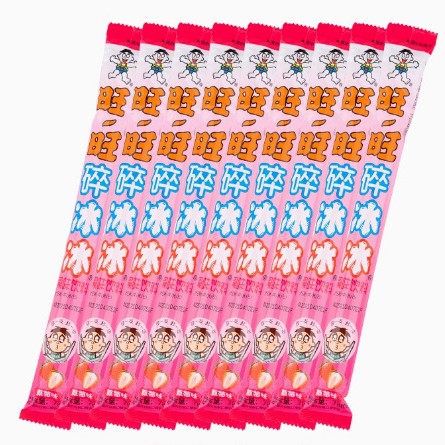 旺旺碎冰冰78ml冰棒整箱可吸碎碎棒冰果冻批发夏季热销冰棍批发