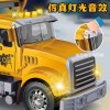 惯性大货车玩具双层运输车仿真汽车运载车模型儿童工程车男孩3岁2