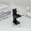 宇航员手表架装饰摆件老爷爷表台iWatch座托盘手表树脂展示架桌面