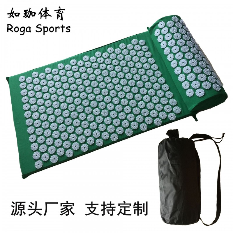 跨境专供 针灸按摩垫针刺垫 瑜伽垫全棉 刺激穴位放松肌肉 CE认证