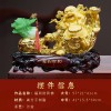 弥勒佛福到财到摆件店铺玄关乔迁开业送礼工艺品发财树发财树