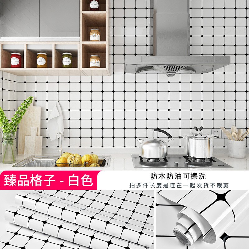 跨境厂家批发自粘仿大理石纹贴纸防水防油耐高温厨房家具翻新壁纸