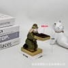 宇航员手表架装饰摆件老爷爷表台iWatch座托盘手表树脂展示架桌面