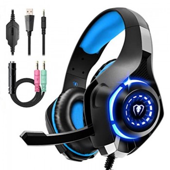 跨境 Beexcellent GM-1 头戴式电脑手机电竞游戏耳机吃鸡 headset