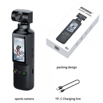 跨境X8口袋运动相机4K高清迷你型手持照相机户外摄像机WIFI可旋转