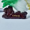 百财如意仿玉白菜摆财摆件风水招财开业前台办公室家居树脂工艺品
