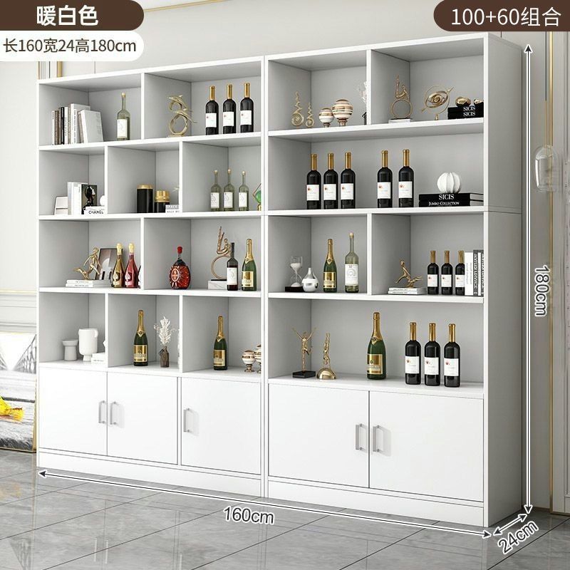 实木酒柜客厅靠墙柜子储物柜2025新款展示柜家用酒架置物架收纳柜