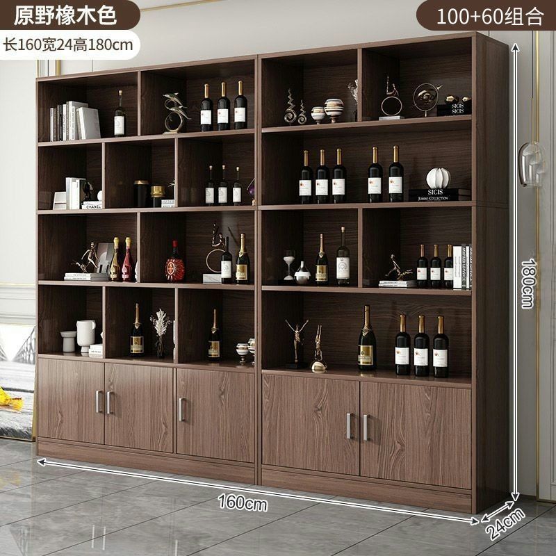 实木酒柜客厅靠墙柜子储物柜2025新款展示柜家用酒架置物架收纳柜