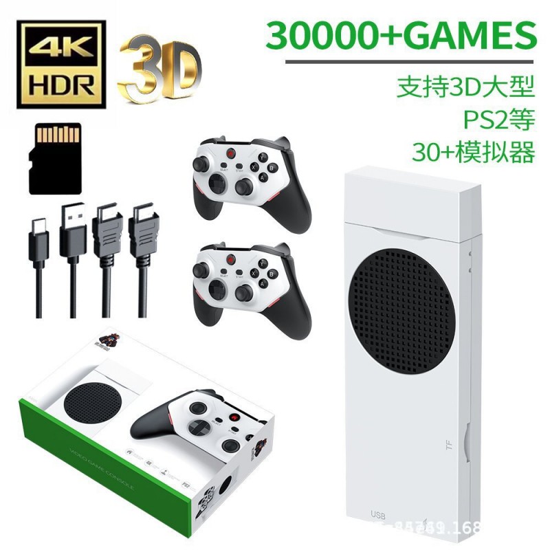 新款M88游戏机大型3D游戏PS2双人电视游戏机4K高清游戏棒开源掌机