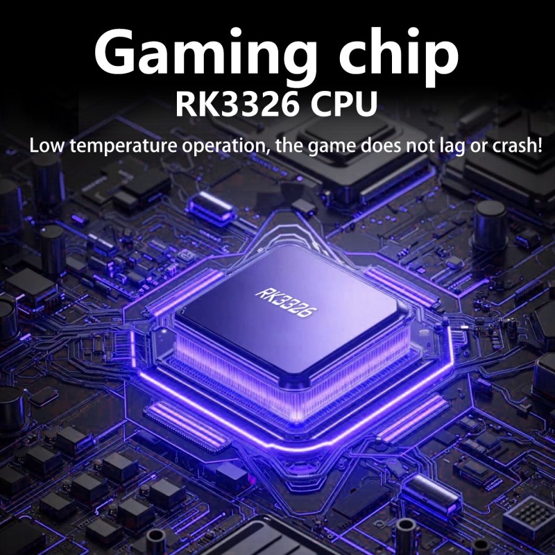 跨境RK35H游戏机掌机掌上开源PSP战神高清显示屏支持联机双人对打