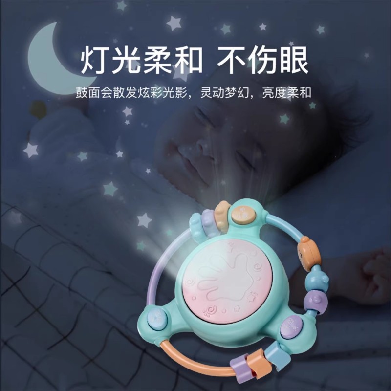 婴儿玩具0到1岁宝宝手拍鼓音乐摇铃小钢琴6个月以上幼儿益智早教