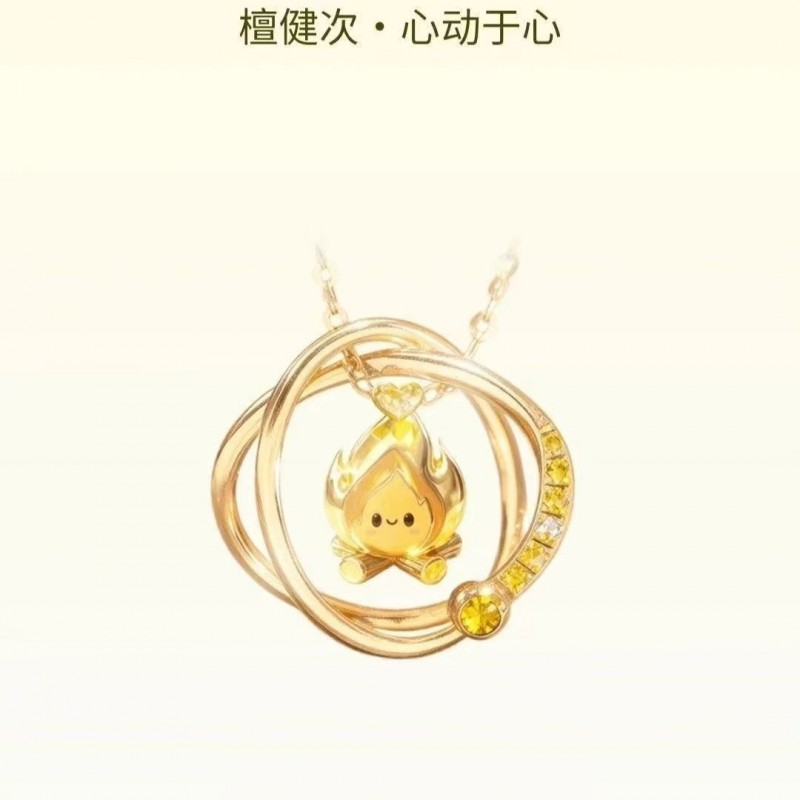 明星同款音乐徽章系列小众设计高品质轻奢时尚高级感百搭锁骨链