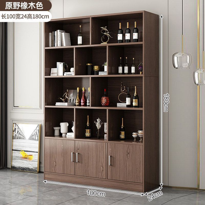 实木酒柜客厅靠墙柜子储物柜2025新款展示柜家用酒架置物架收纳柜