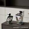 宇航员手表架装饰摆件老爷爷表台iWatch座托盘手表树脂展示架桌面