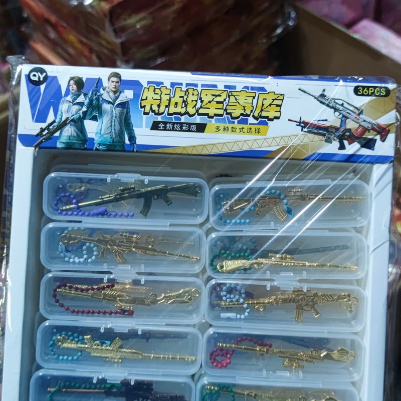 零售1元合金枪械兵器武器迷你模型小卖部文具店学生礼品地推玩具