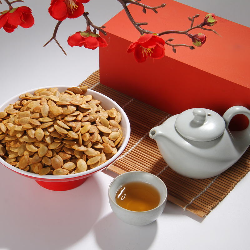 锦隆南瓜子话梅味盐焗味五香味1斤2斤炒货坚果零食瓜子炒货批货