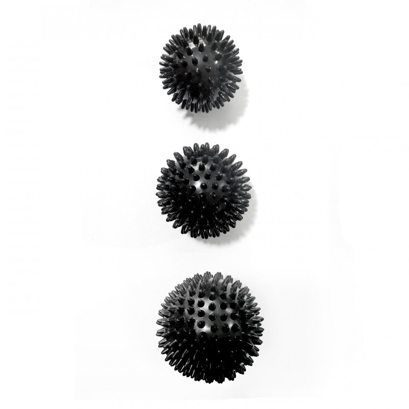 7.5cm9.5cmPVC刺球按摩穴位握力球尖钉子筋膜瑜伽球健身球刺猬球