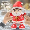 跳舞圣诞老人儿童电动玩具1-3岁灯光音乐圣诞节礼物摆件跨境批发