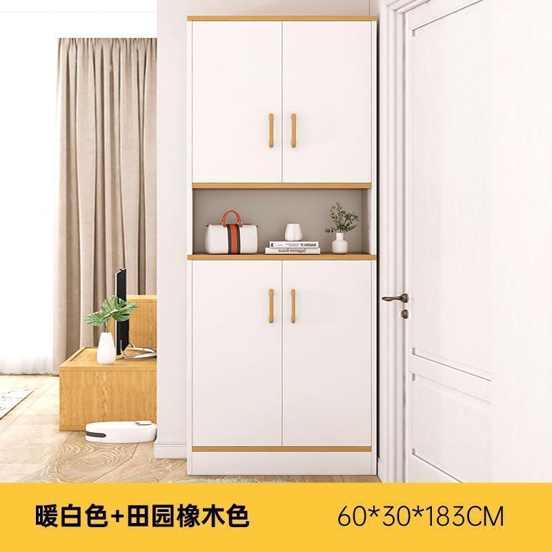 鞋柜家用门口大容量入户门玄关柜一体隔断靠墙收纳储物柜加高鞋架