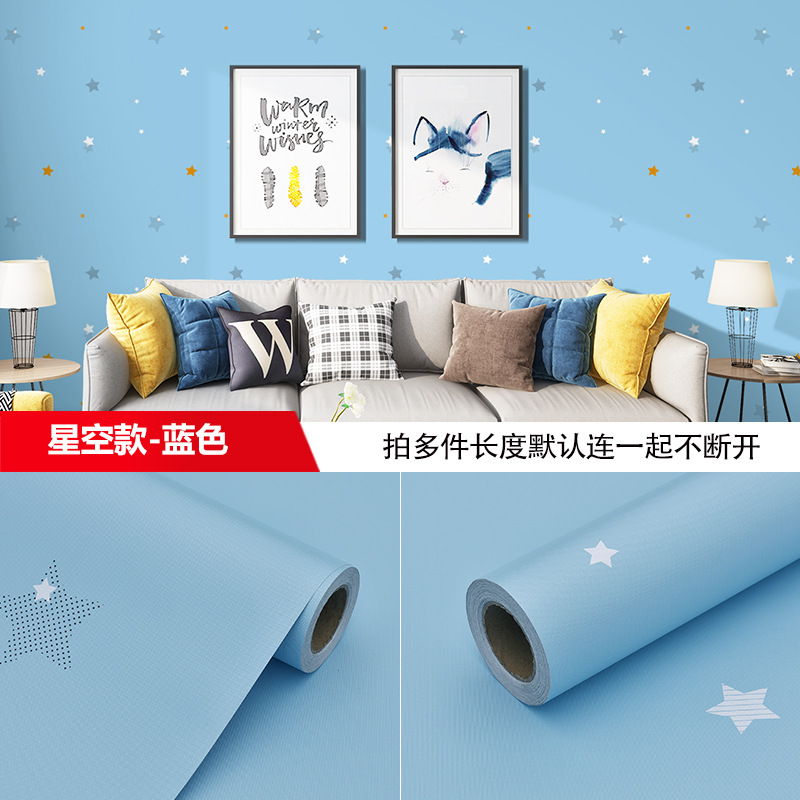 跨境自粘墙纸圣诞树壁纸防水防潮可擦洗贴纸宿舍柜子桌面翻新贴纸