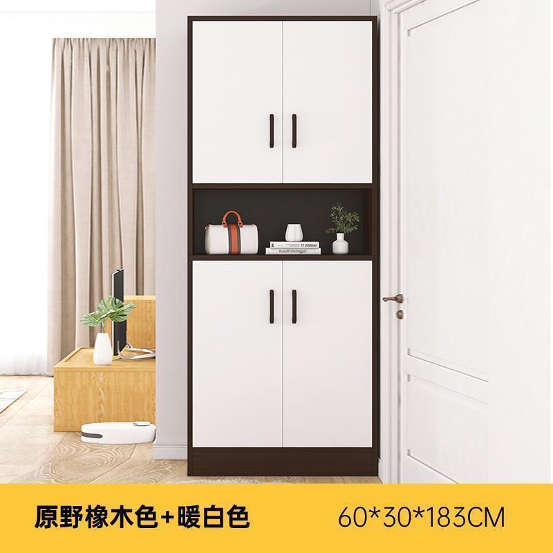 鞋柜家用门口大容量入户门玄关柜一体隔断靠墙收纳储物柜加高鞋架