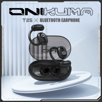 ONIKUMA T25真无线音乐蓝牙耳机新款OWS降噪高音质5.4电竞入耳式