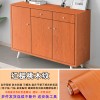 原木墙贴wallpaper自粘墙纸批发家具翻新贴纸衣柜门木纹 波音软片