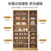 鞋柜家用门口大容量入户门玄关柜一体隔断靠墙收纳储物柜加高鞋架