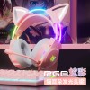 跨境爆款ONIKUMA x26头戴式电竞吃鸡有线头梁发光电脑游戏耳机