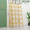 花店花架鲜花展示架铁艺梯形多层摆放架室内醒花桶置物架子花卉架