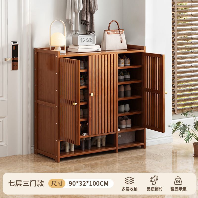 家用门口鞋架子简易室内出租屋用收纳神器经济型多层防尘鞋柜新款