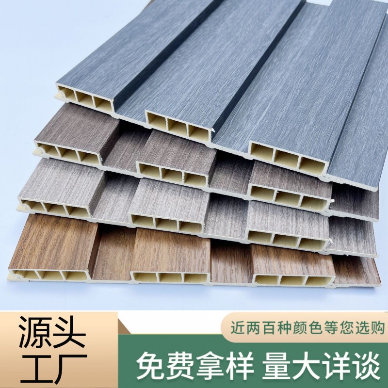 竹木大长城板格栅板吊顶背景墙面木塑穿孔吸音隔音板静音设计