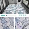 跨境 外贸厨房浴室防滑地板贴加厚阳台地贴墙纸自粘防水瓷砖贴纸